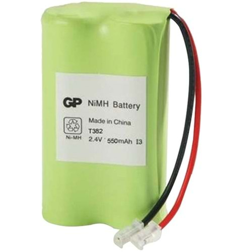 GP T382 2.4V/550MAH TELSİZ TELEFON PİLİ