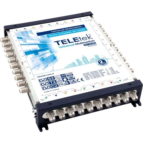 TELETEK 10/20 SONLU-KASKATLI HİBRİT UYDU SANTRAL