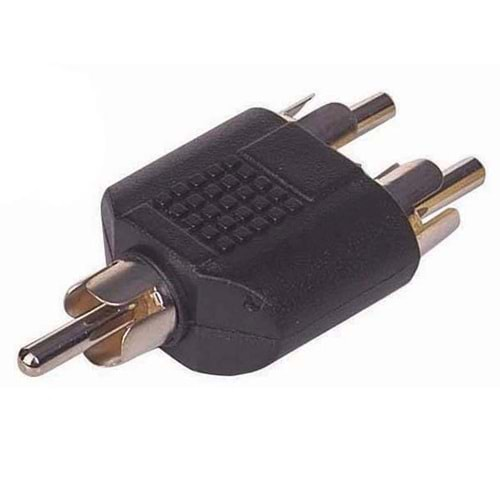 1RCA E/2RCA ERKEK ÇEVİRİCİ JACK