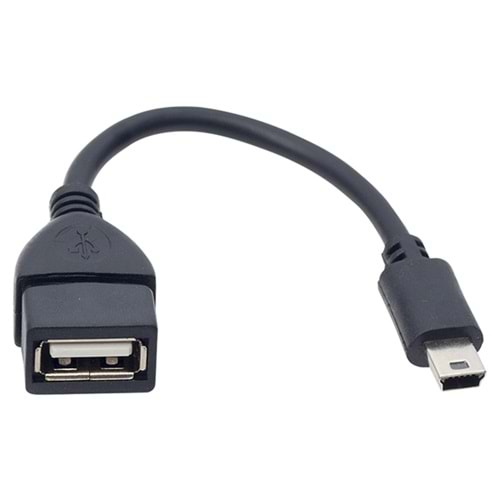 USB 15 Cm Mini 5P OTG Data Kablosu