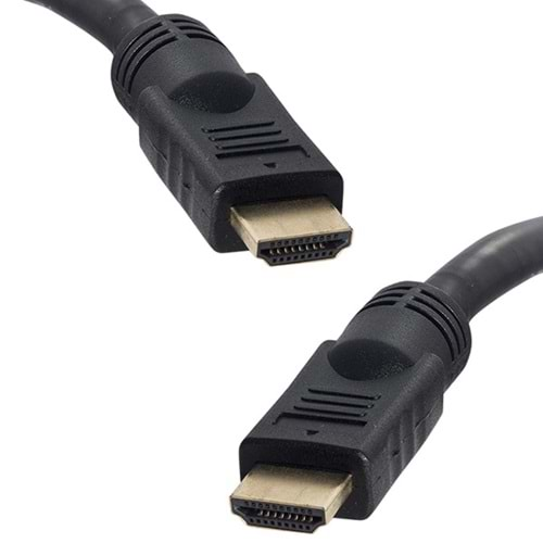 HDMI 30 METRE PLASTİK DÜZ SİYAH PVC KABLO