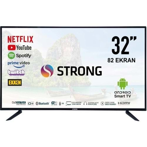 STRONG CV32ES2000 32 İNÇ (82 EKRAN) LCD ANDROID