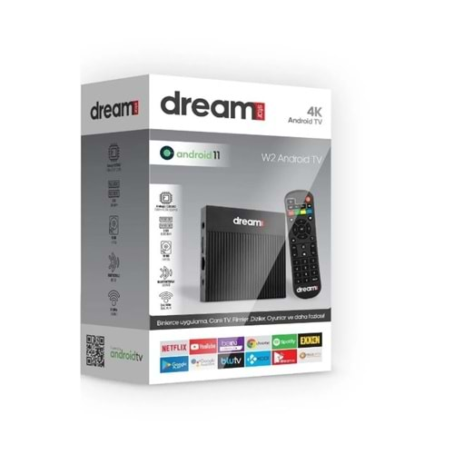 DREAMSTAR W2 Android TV BOX ULTRA HD