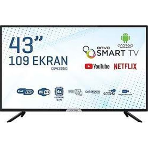 ONVO 43 INCH ANDROİD SMART LED TV