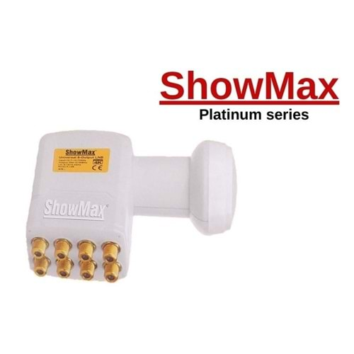 SEKİZLİ LNB SHOWMAX PLATINUM-888 0.1DB 4K