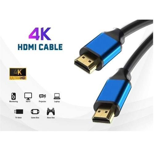 HDMI KABLO 1.5M 4K 2.0 PIREMIUM HIGH SPEED