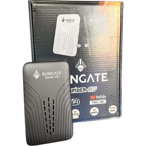 SUNGATE SPİDER PLUS HD UYDU ALICI FREE IP