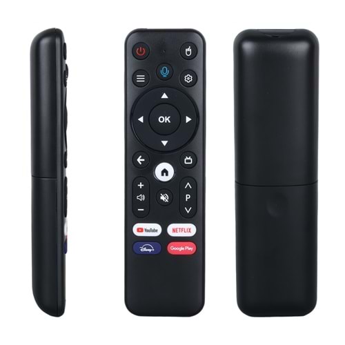 KUMANDA FOBEM ANDROİD BOX SES KOMUTLU NETFLİX-DİSNEY-YOUTUBE TUŞLU KUMANDASI