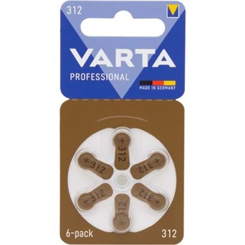 VARTA 312NO KULAKLIK PİLİ