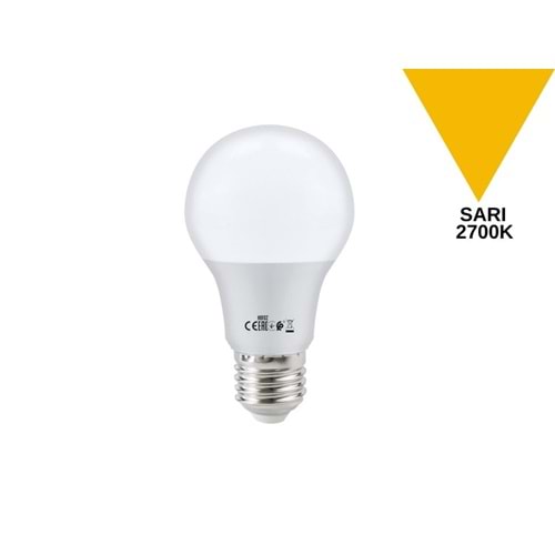 HOROZ EKOLA 9WATT LED AMPUL GÜNIŞIĞI 2700K