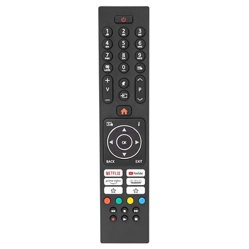 VESTEL NETFİLİX YOUTUBE PRİME TWİCH TUŞLU LCD KUMANDA 1.KALİTE