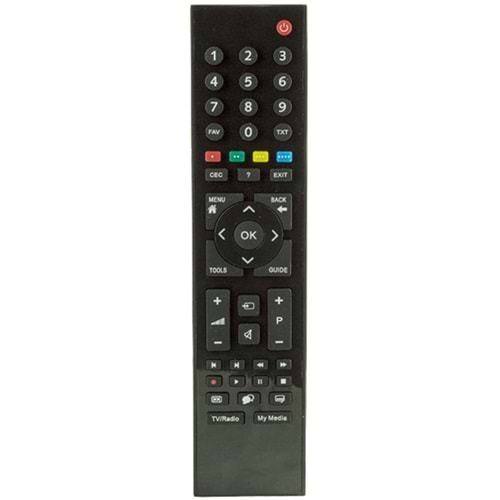 ARÇELİK-BEKO TV RADIO MY MEDIA TUŞLU LCD-LED TV KUMANDA 1.KALİTE