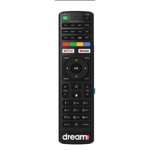 DREAMSTAR ANDROİD BOX BLUETOOTH SES KOMUTLU KUMANDA