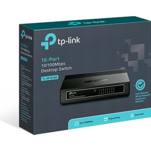 TP-LINK TL-SF1016D 16 PORT 10/100 MBPS SWITCH