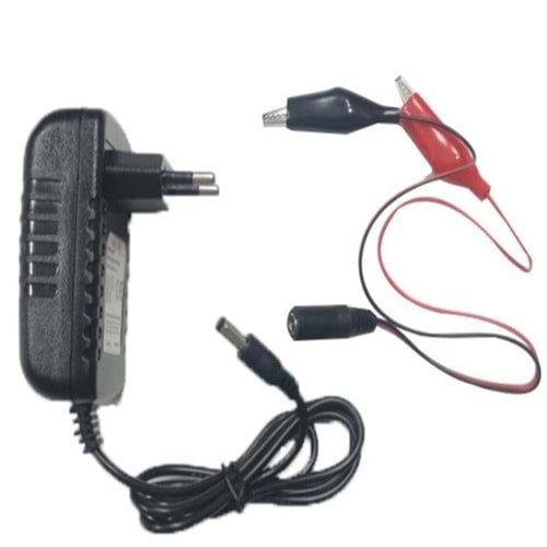 12 VOLT 1 AMPER AKILLI HIZLI AKÜ ŞARJ CİHAZI