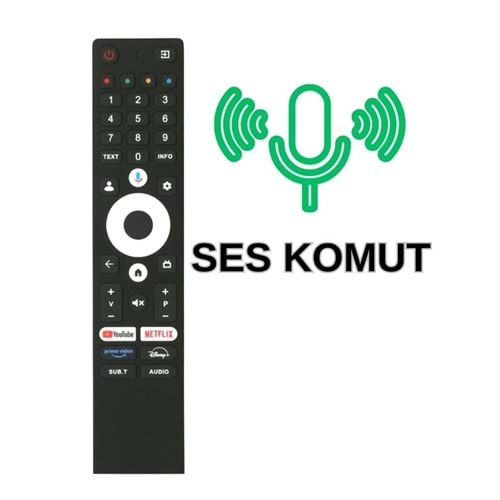 DREAMSTAR FOBEM ONVO STRONG PROFİLO SES KOMUTLU LED TV KUMANDA ORJİNAL