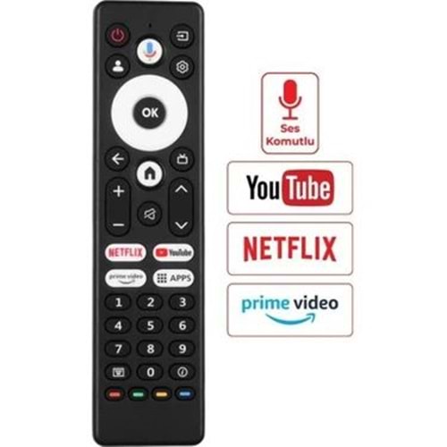 ARÇELİK BEKO ALTUS GRUNDİG SES KOMUTLU KUMANDA