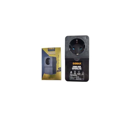 GOBAX MG-104 TEKLİ AKIM KORUMALI PRİZ