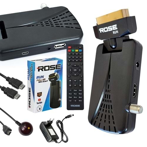 ROSE MİNİ SCART HD UYDU ALICI