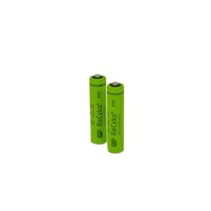 PİL Sarjlı AAA İNCE 650MAH (2 ADET) GP RECYKO