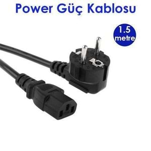 Power Kablo 3*0.75 Pc Güç Kablosu 1.5 mt