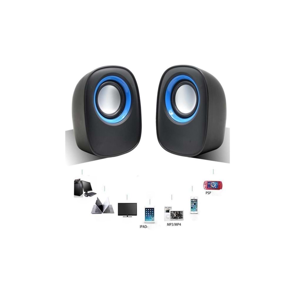 Mini Speaker D05A 1+1 2.0