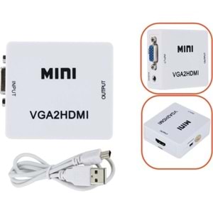 VGA TO HDMI ÇEVİRİCİ GOLDEEX