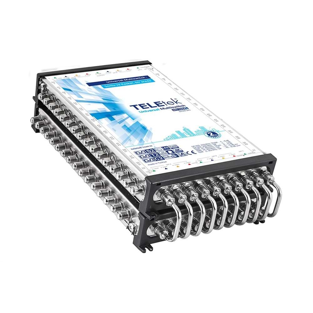 TELETEK 10/64 SONLU-KASKATLI HİBRİT UYDU SANTRAL