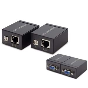 VGA TO CAT5/CAT6 60 METRE VGA EXTENDER UZATICI