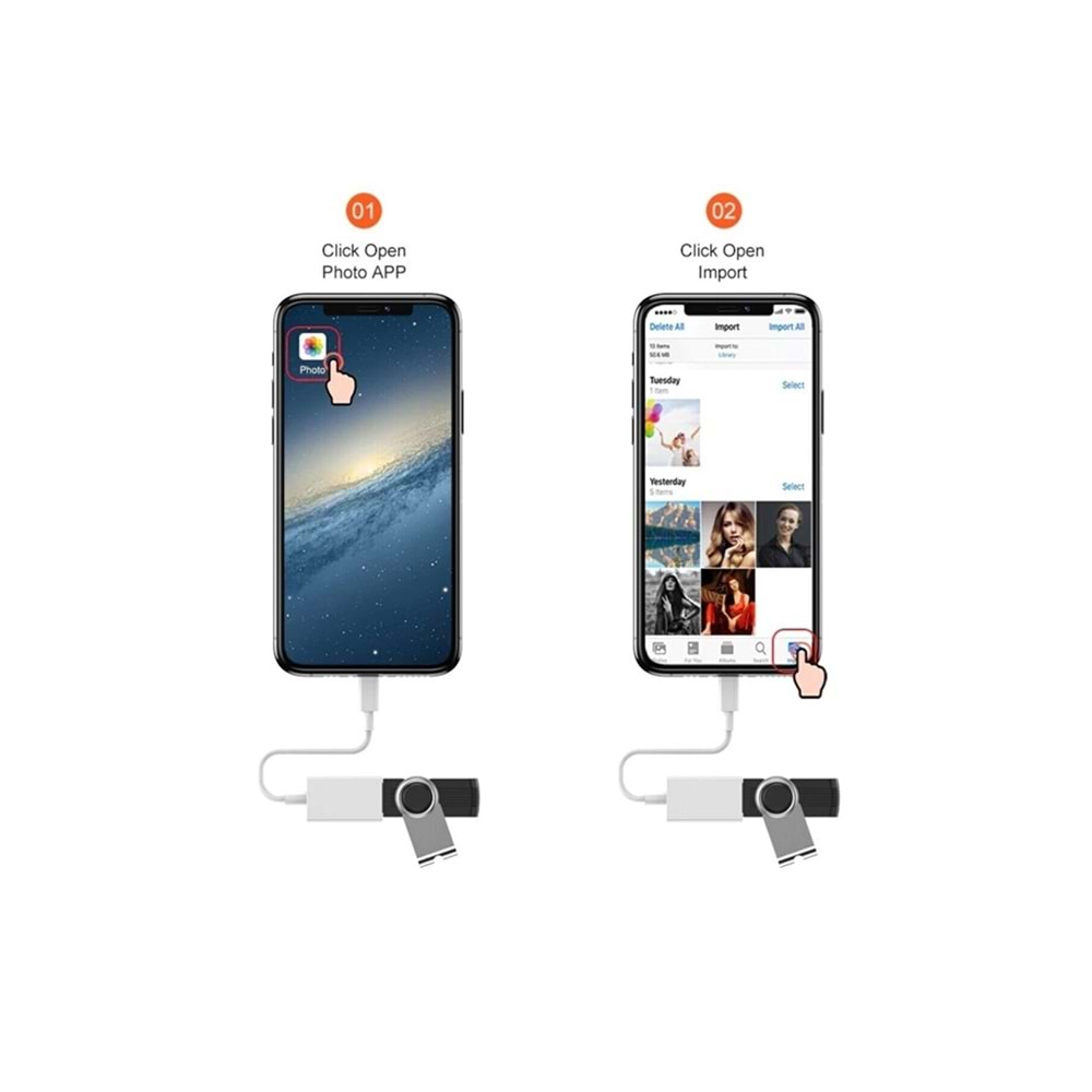 Lightning To Usb Camera Adaptör jh-0514