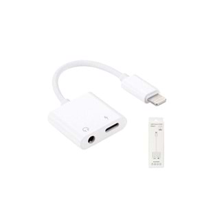 Iphone Şarj Kulaklık Dönüştürücü 3.5mm Jack Mh030 (GOLDEEX)