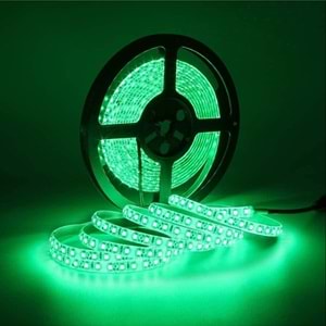 HOROZ ŞERİT LED İÇ MEKAN YEŞİL SİLİKONSUZ 3 ÇİPLİ 5 MT 40X40MM