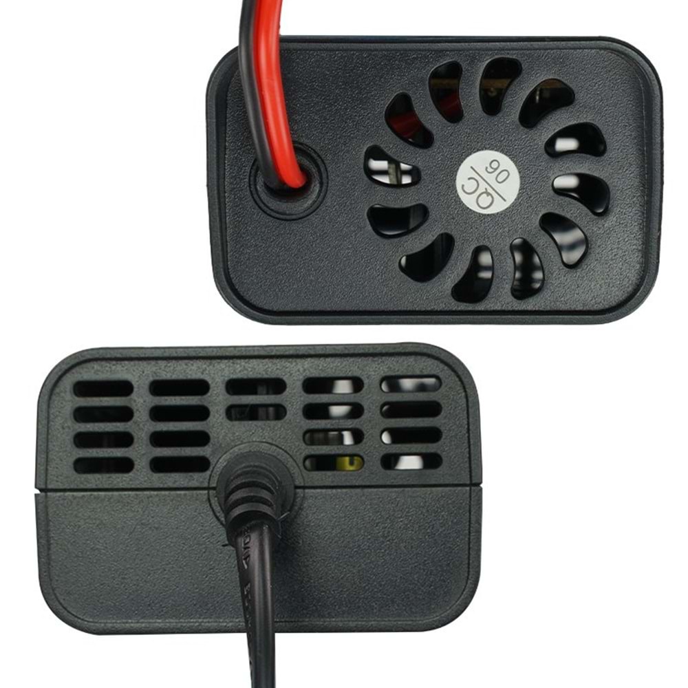 12 VOLT 3 AMPER AKILLI HIZLI AKÜ ŞARJ CİHAZI