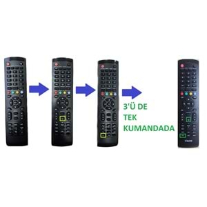 ALTUS - PROFİLO - NORDMANDE -DİJİTSU MULTİ KUMANDA ORJİNAL