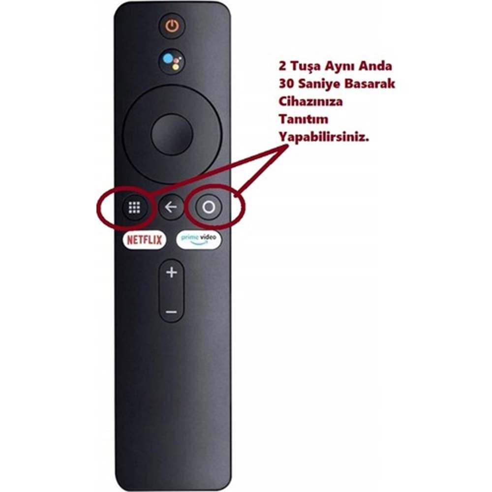 Xiaomi Mi Box S Netfilx/Prime Tuşlu 4K Android Tv Box Kumanda
