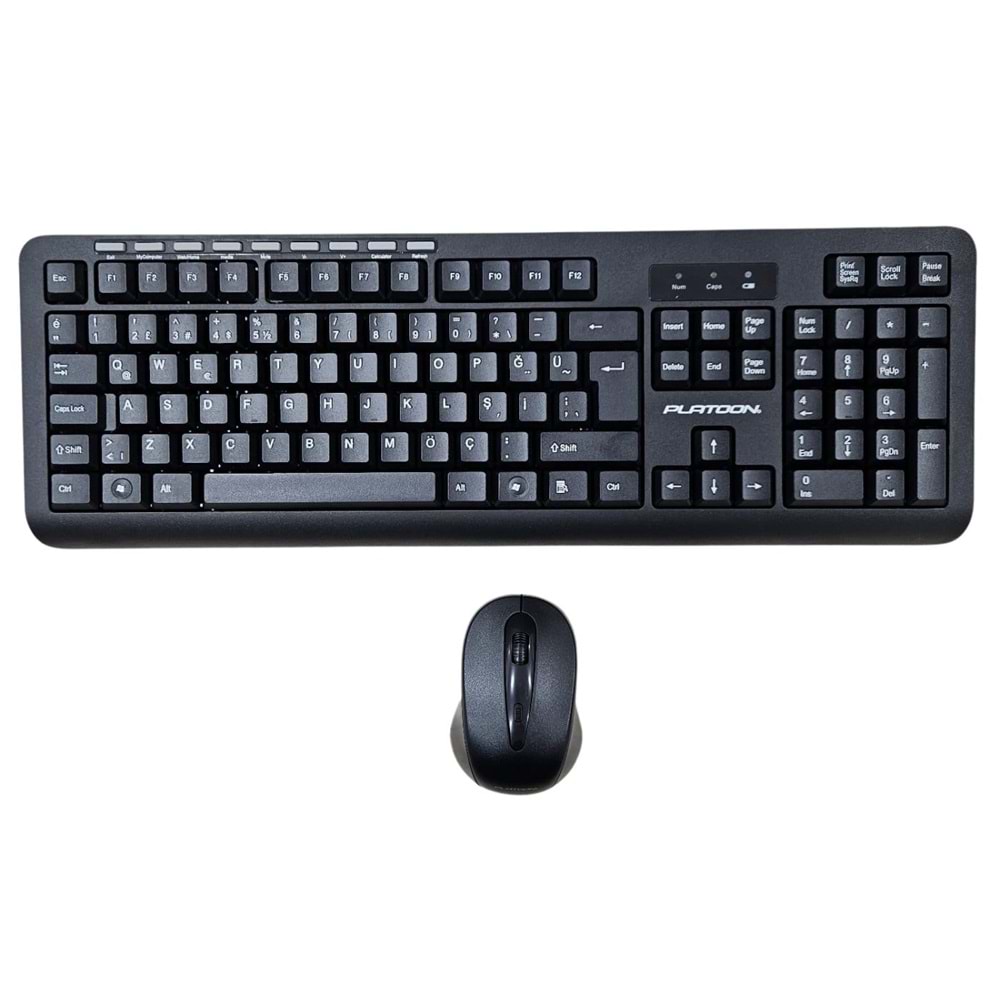 PLATOON PL-399 MULTİMEDİA KABLOSUZ KLAVYE MOUSE SET