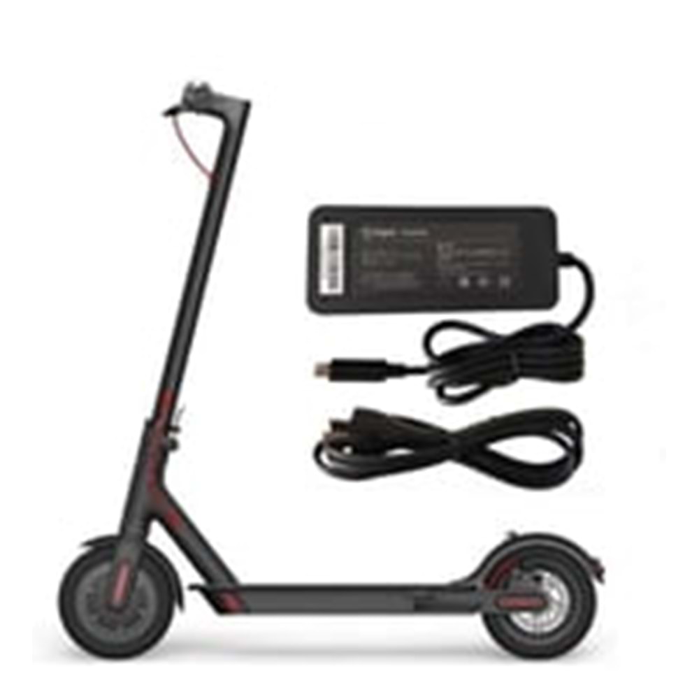 TDS UÇLU XIAOMI M365 42 VOLT 2 AMPER 84 WATT ELEKTRİKLİ SCOOTER ŞARJ CİHAZI ADAPTÖRÜ