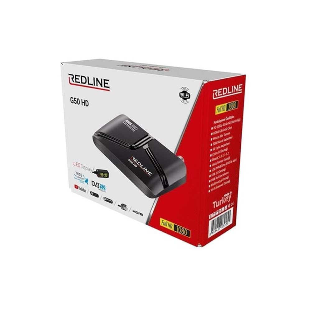 REDLİNE G-50 MİNİ HD UYDU ALICISI